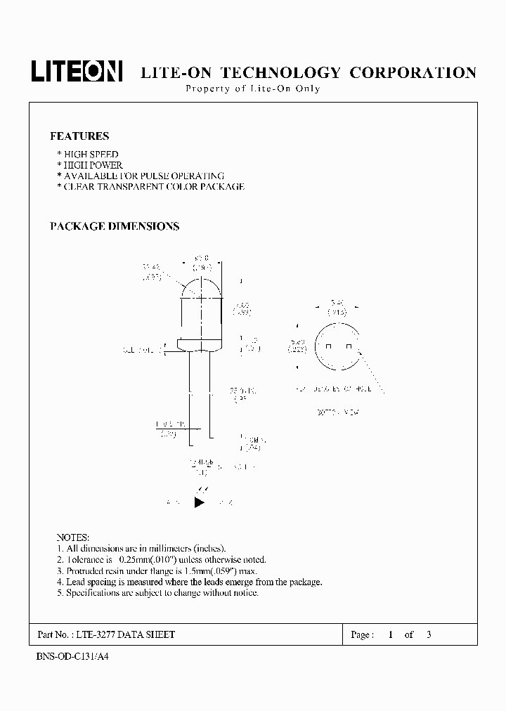 LTE-3277_4648445.PDF Datasheet