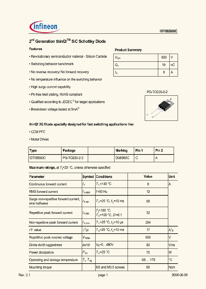 IDT08S60C08_4649960.PDF Datasheet