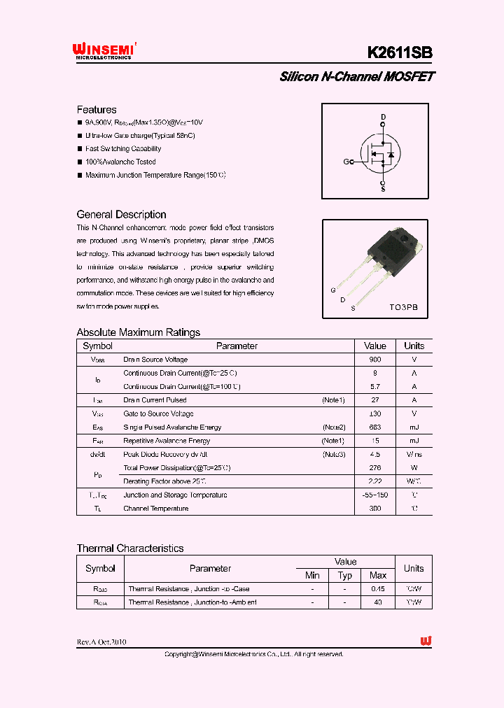 K2611SB_4650917.PDF Datasheet