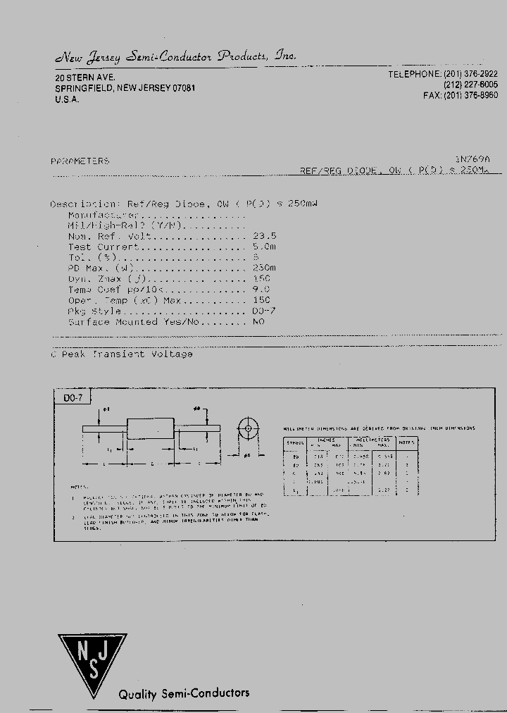 1N769A_4651434.PDF Datasheet