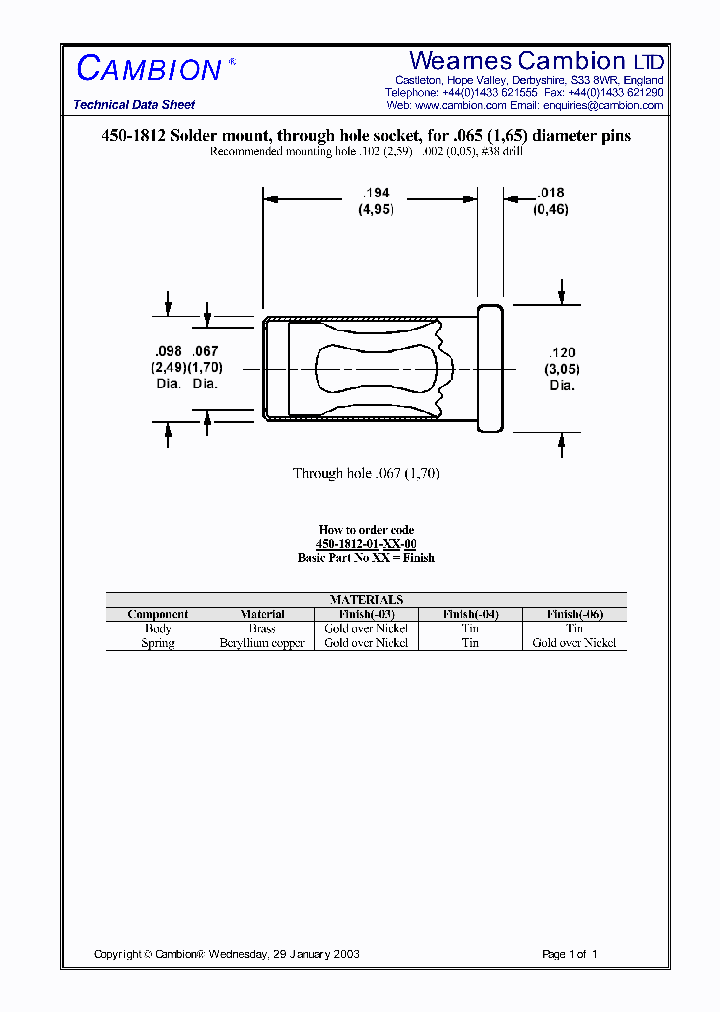 450-1812_4651713.PDF Datasheet