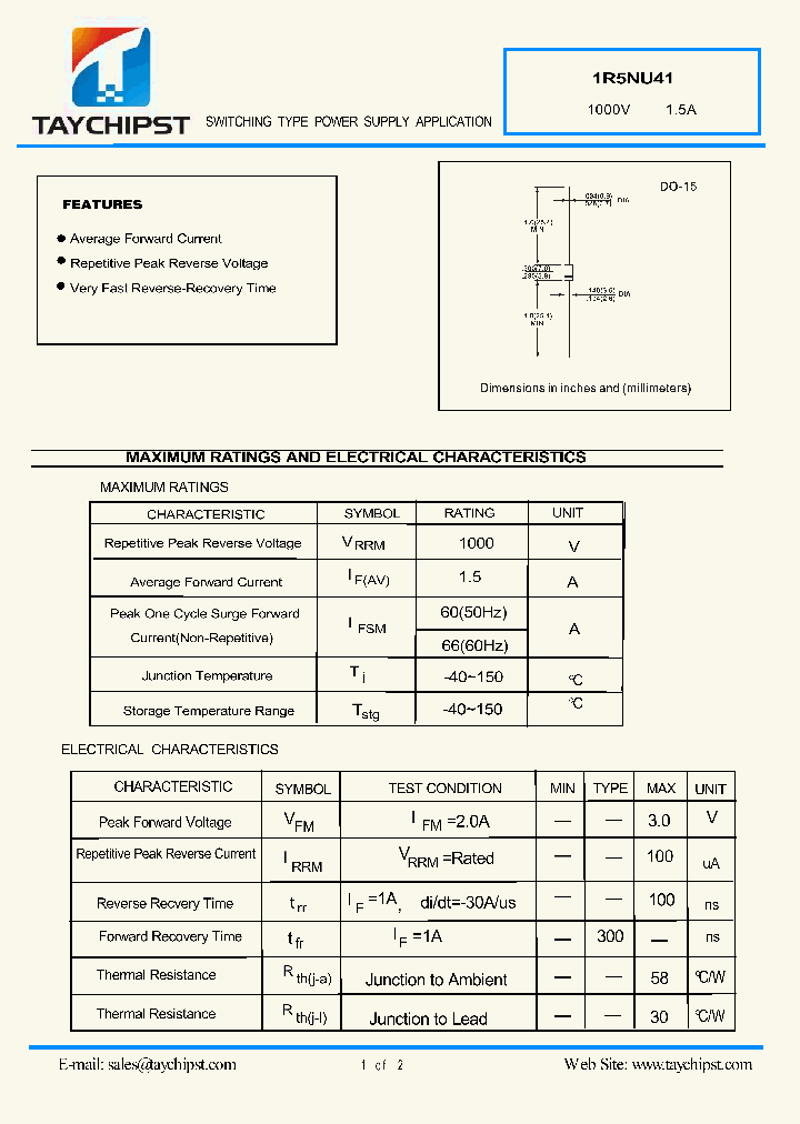 1R5NU41_4651881.PDF Datasheet