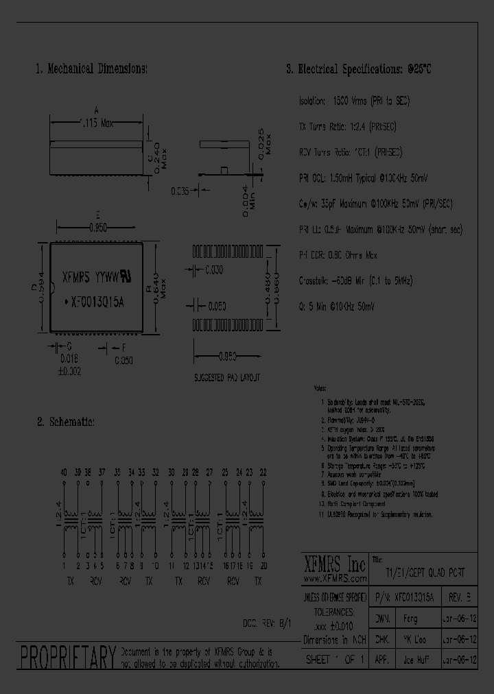 XF0013Q15A_4653029.PDF Datasheet