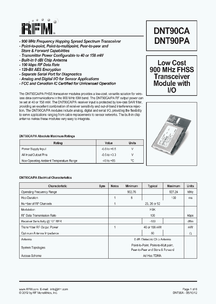 DNT90CA_4652663.PDF Datasheet