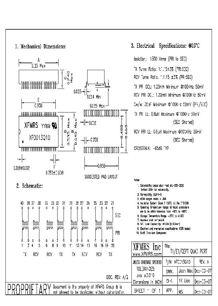 XF0013Q10_4653020.PDF Datasheet