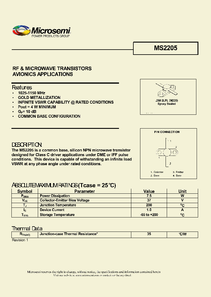 MS2205_4655306.PDF Datasheet