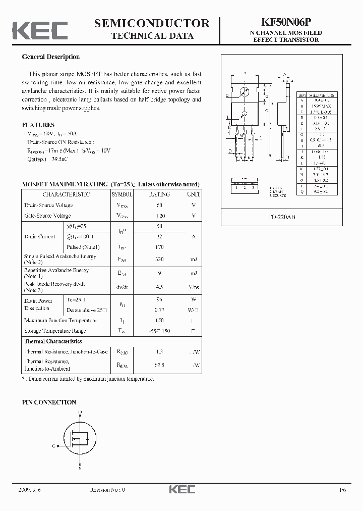 KF50N06P_4656318.PDF Datasheet