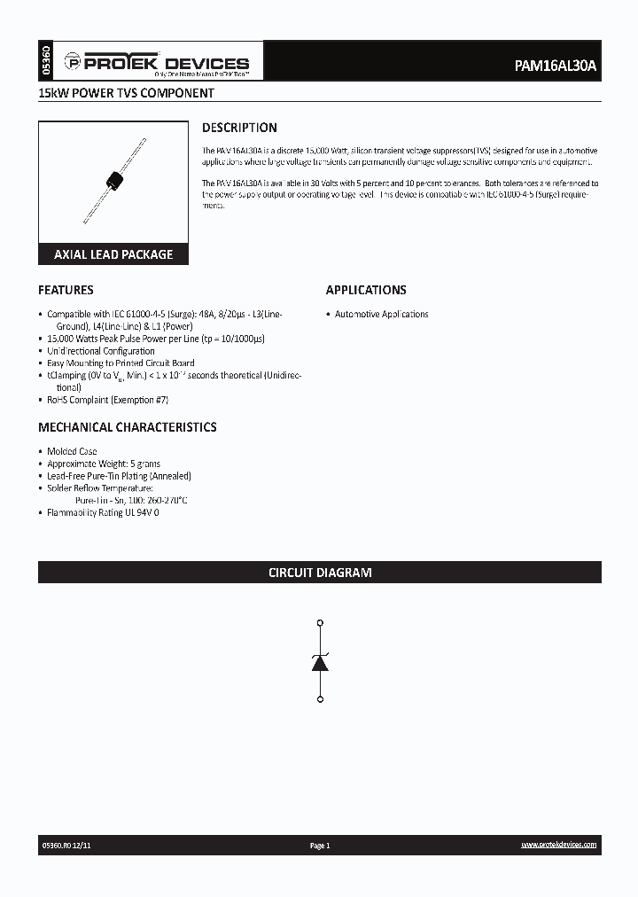PAM16AL30A_4659065.PDF Datasheet