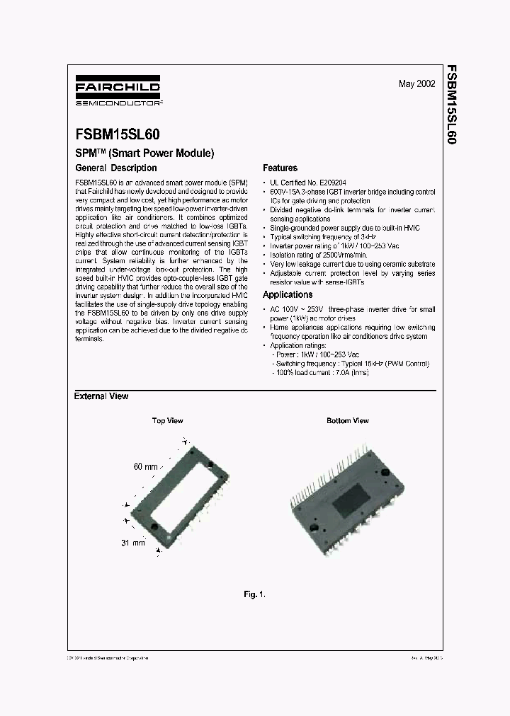 FSBM15SL60_4659896.PDF Datasheet