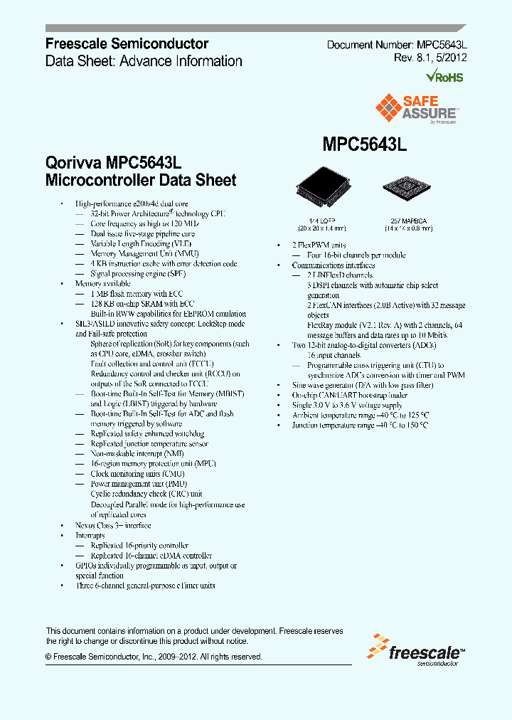 SPC5643LF2MMM1_4660857.PDF Datasheet