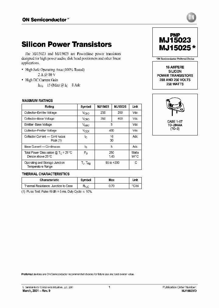MJ15023_4661255.PDF Datasheet