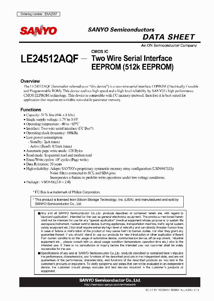 LE24512AQF_4661374.PDF Datasheet