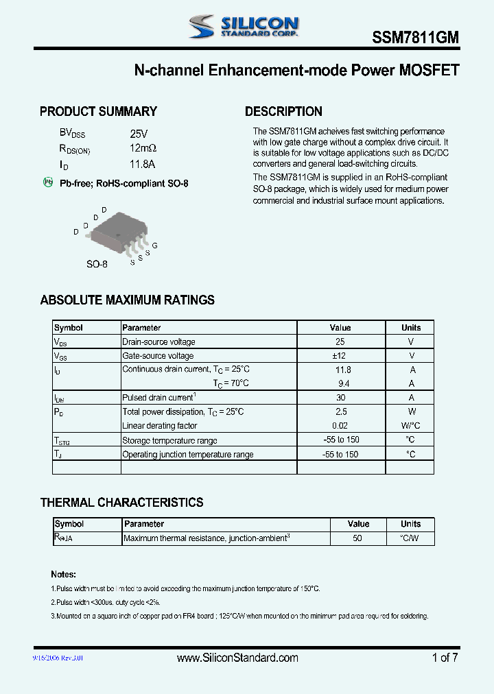 SSM7811GM_4661792.PDF Datasheet