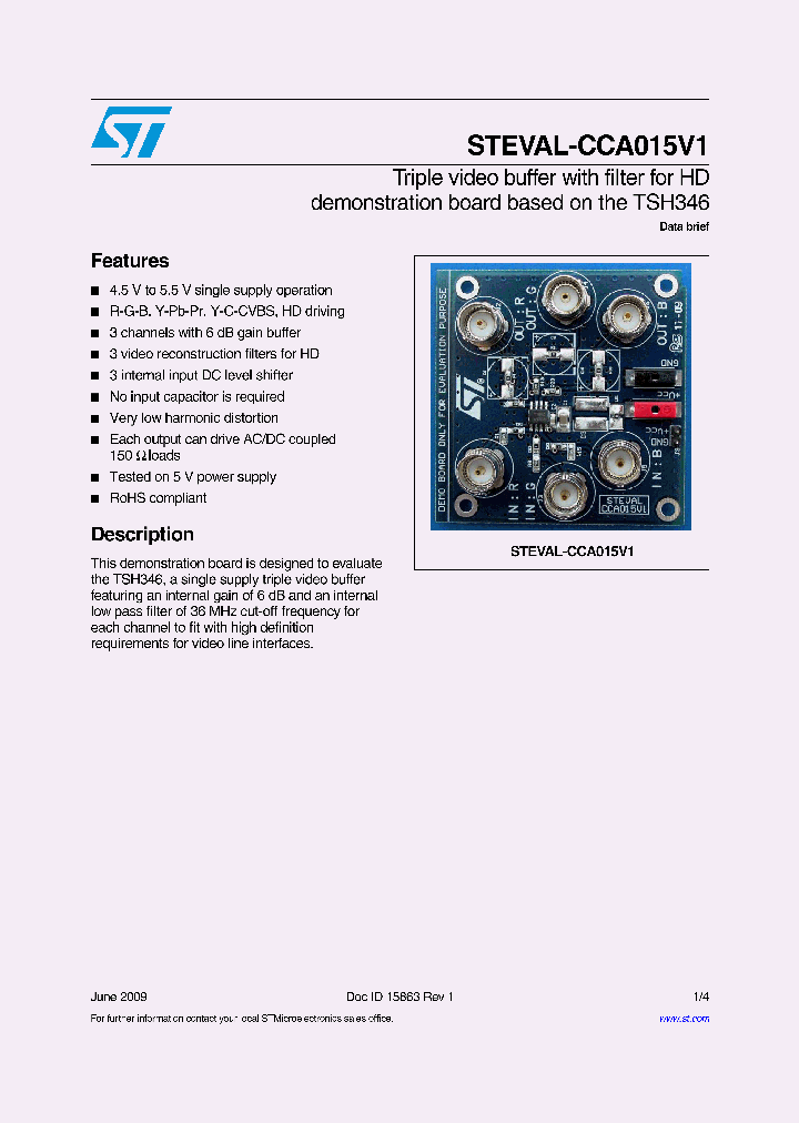 STEVAL-CCA015V1_4662795.PDF Datasheet