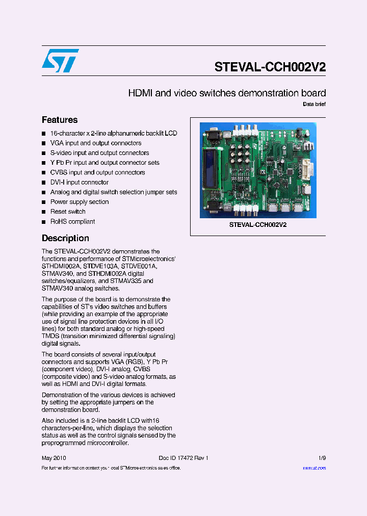 STEVAL-CCH002V2_4662804.PDF Datasheet