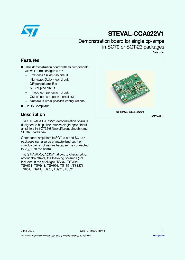 STEVAL-CCA022V1_4662797.PDF Datasheet