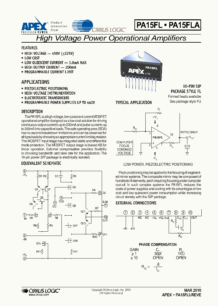 PA15FL10_4663792.PDF Datasheet