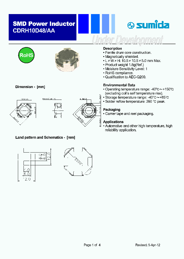CDRH10D48AANP-220NC_4664575.PDF Datasheet