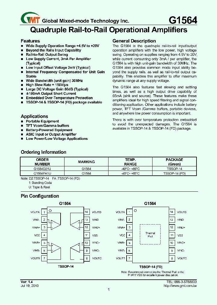 G1564_4663258.PDF Datasheet