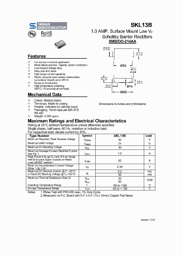 SKL13B_4663677.PDF Datasheet