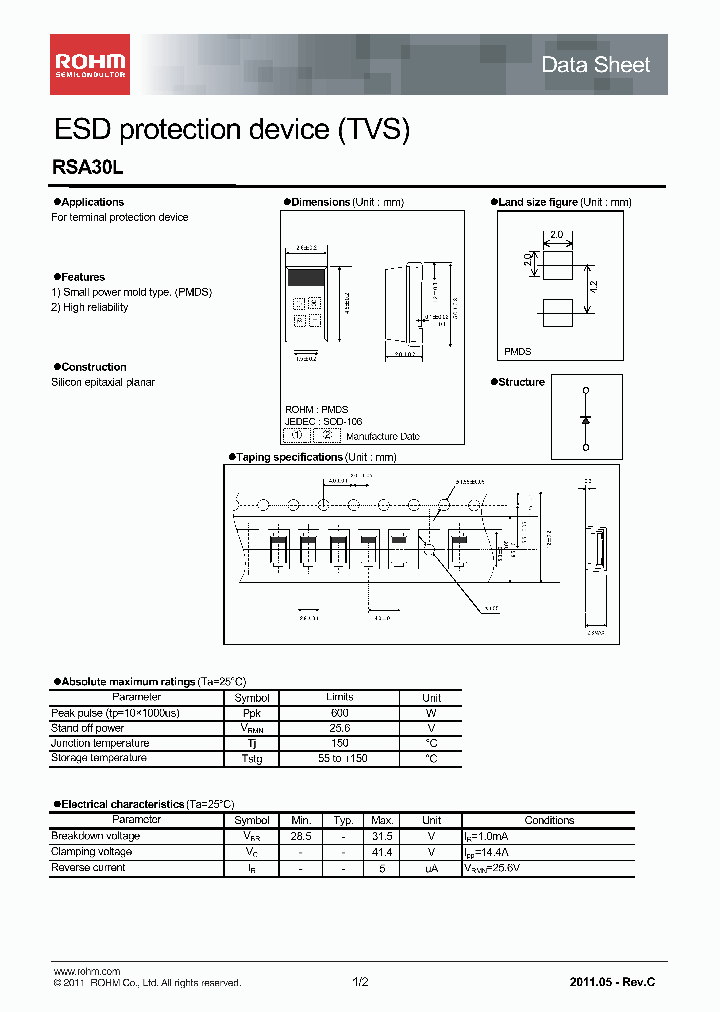 RSA30L11_4663405.PDF Datasheet