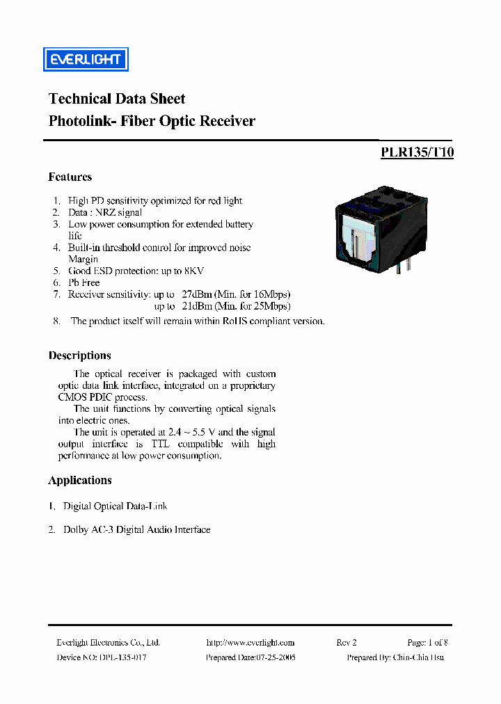 PLR135-T10_4666300.PDF Datasheet
