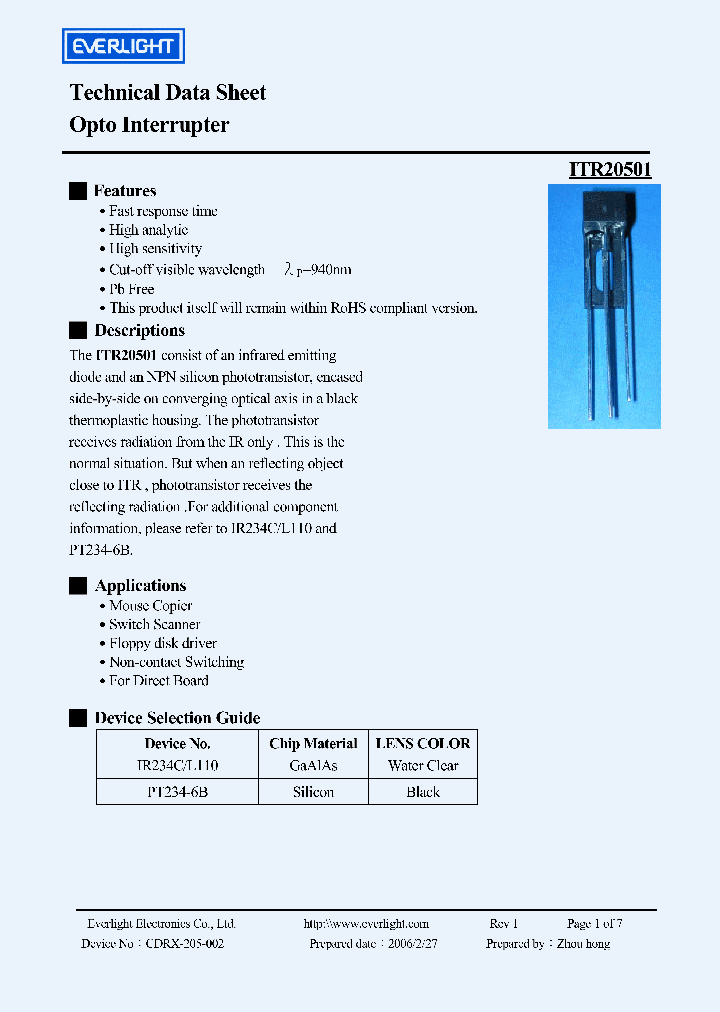 ITR20501_4666010.PDF Datasheet