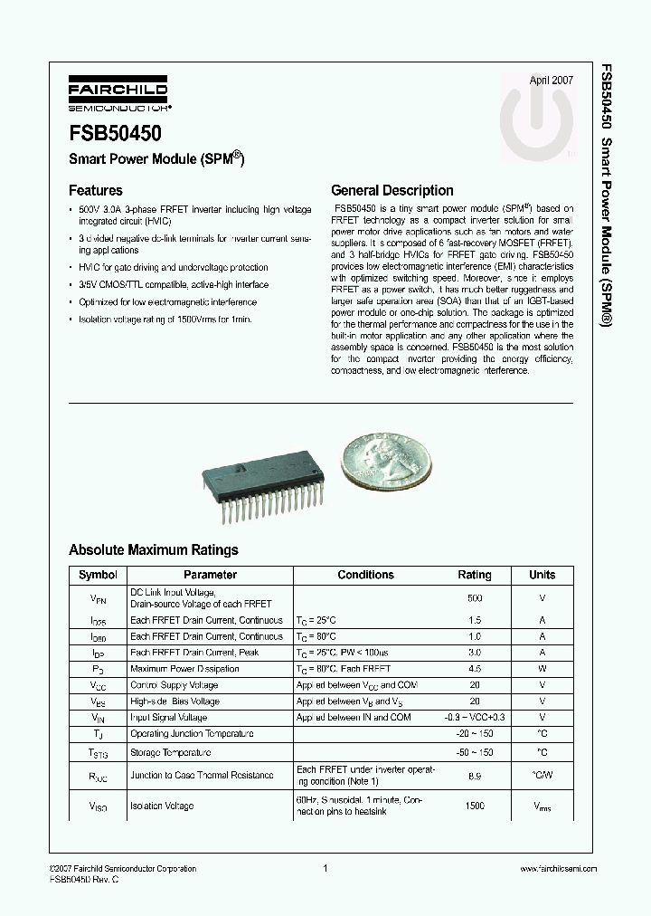 FSB50450_4666673.PDF Datasheet