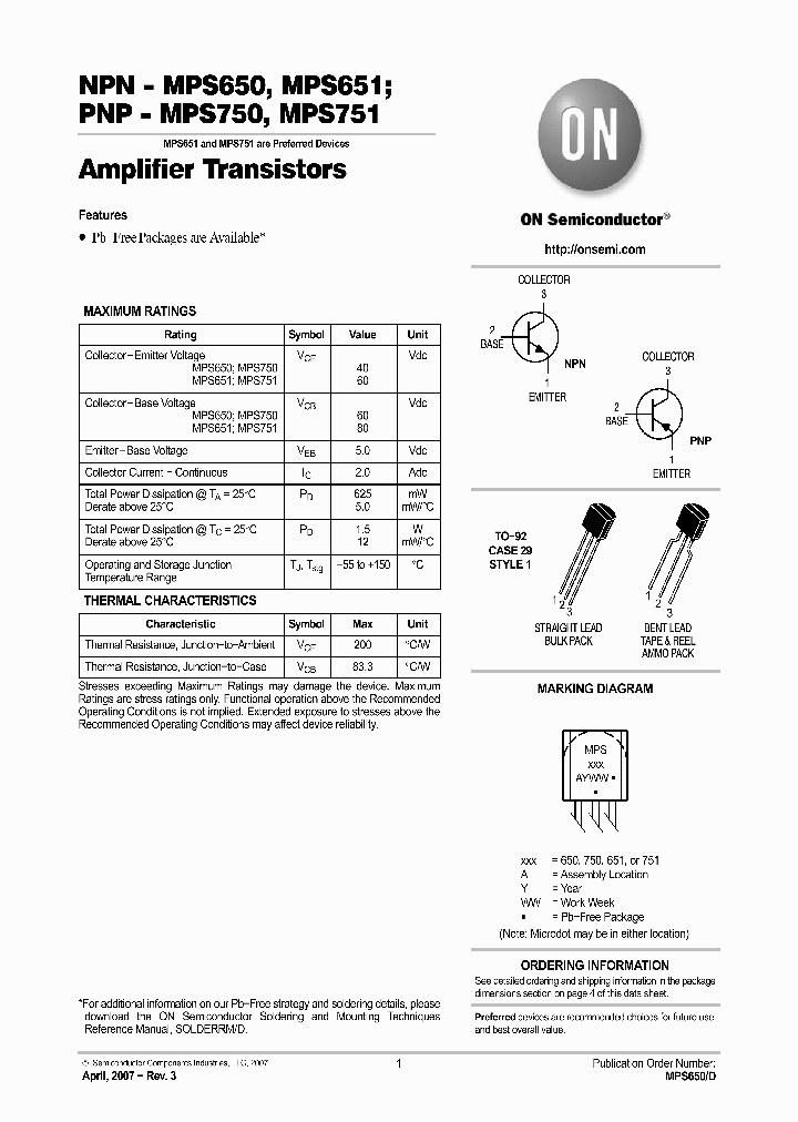MPS65007_4666834.PDF Datasheet