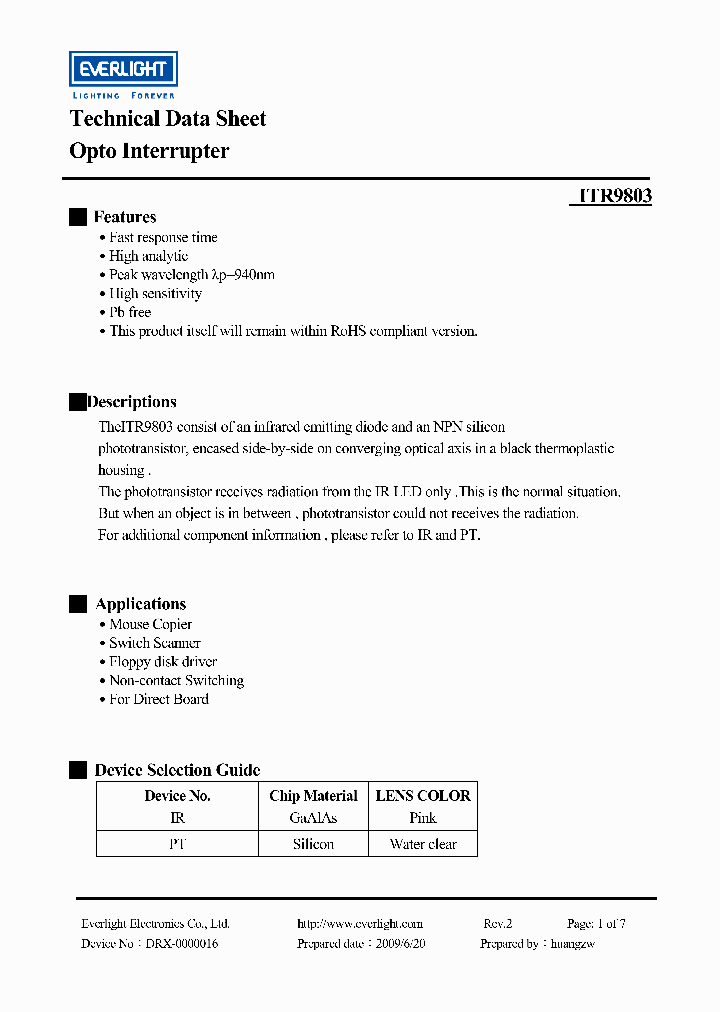 ITR9803_4666025.PDF Datasheet
