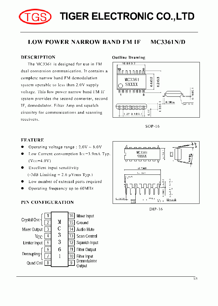 MC3361D_4667185.PDF Datasheet