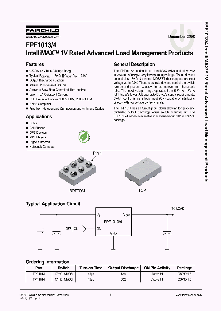 FPF1013_4666790.PDF Datasheet
