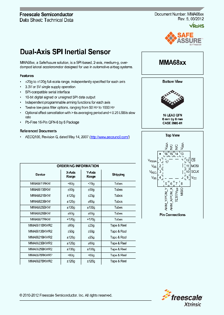 MMA6811BKWR2_4667528.PDF Datasheet
