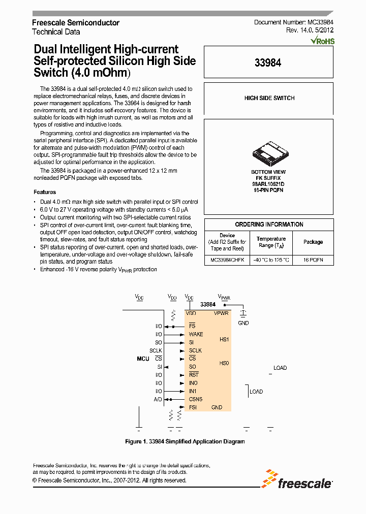 MC33984CHFK_4667296.PDF Datasheet