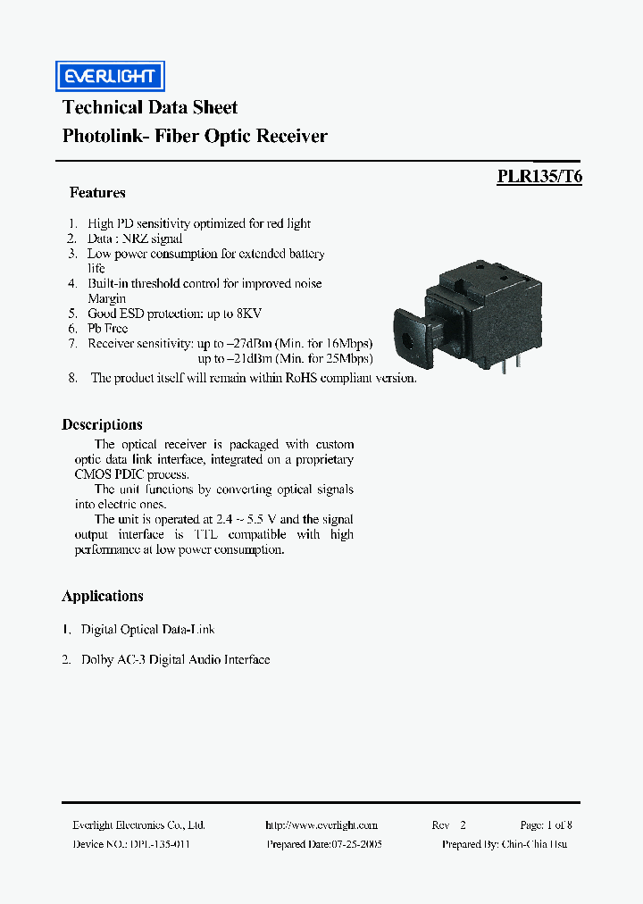PLR135-T6_4666304.PDF Datasheet