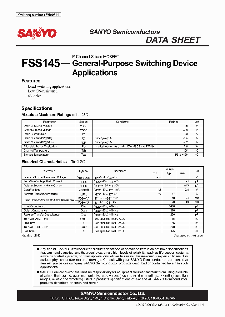 FSS145_4668808.PDF Datasheet