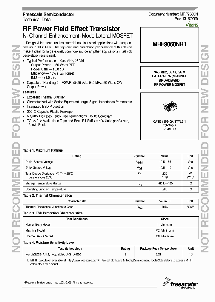 MRF9060NR1_4668394.PDF Datasheet