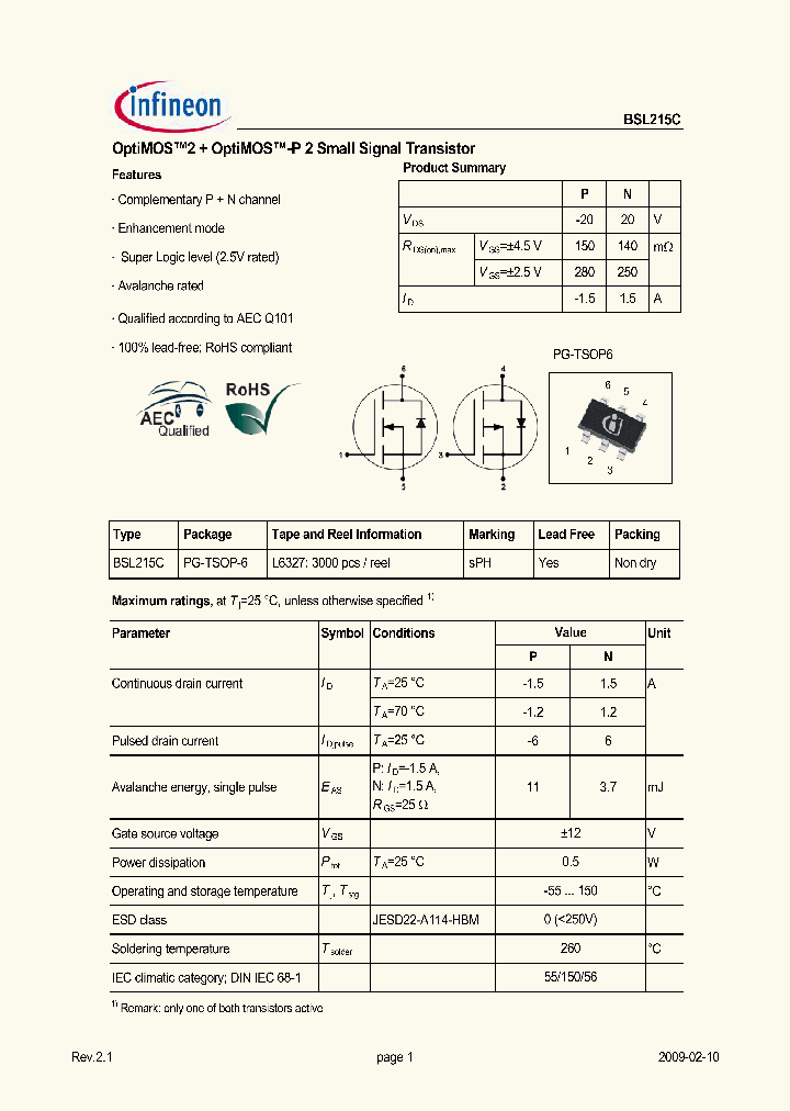 BSL215C_4669717.PDF Datasheet