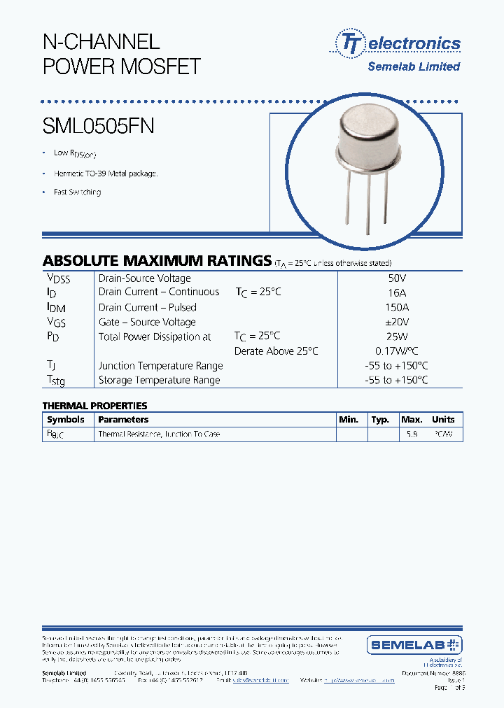 SML0505FN_4670203.PDF Datasheet
