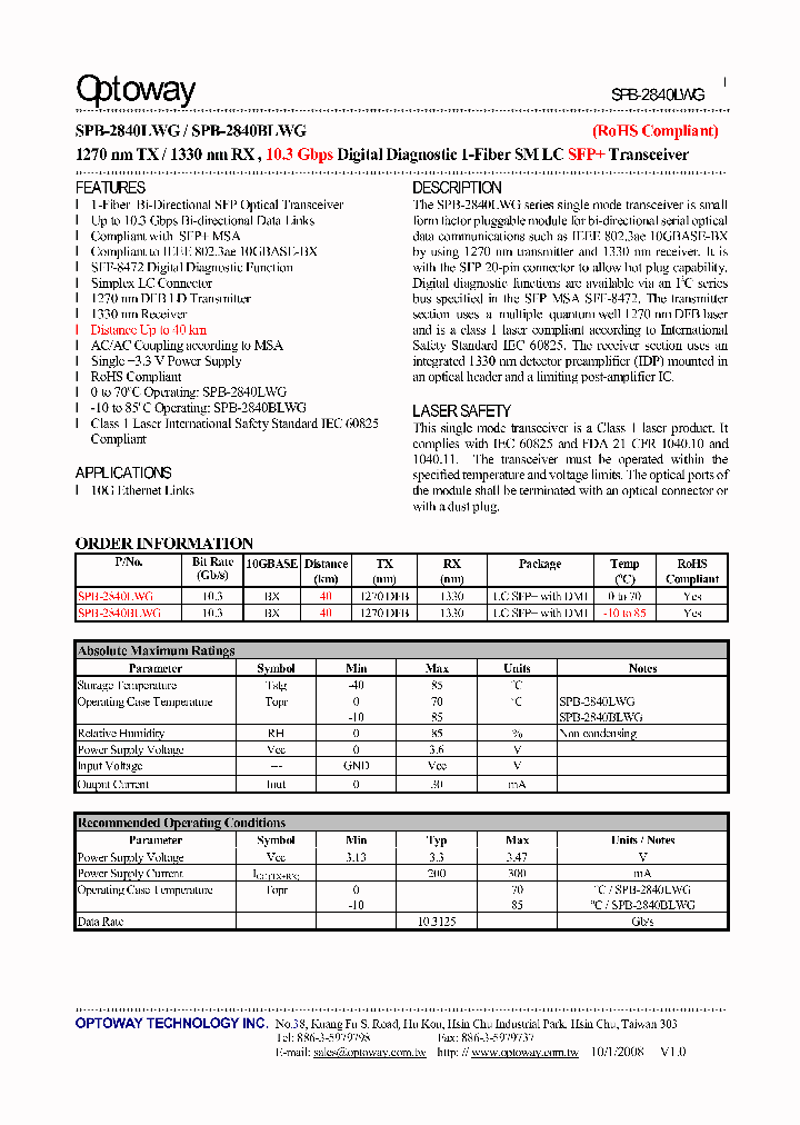 SPB-2840LWG_4669949.PDF Datasheet