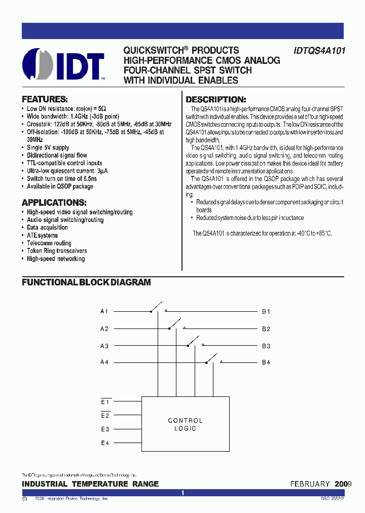 IDTQS4A101_4672729.PDF Datasheet
