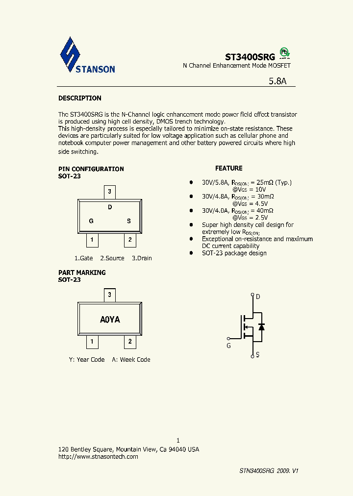 ST3400SRG_4675361.PDF Datasheet