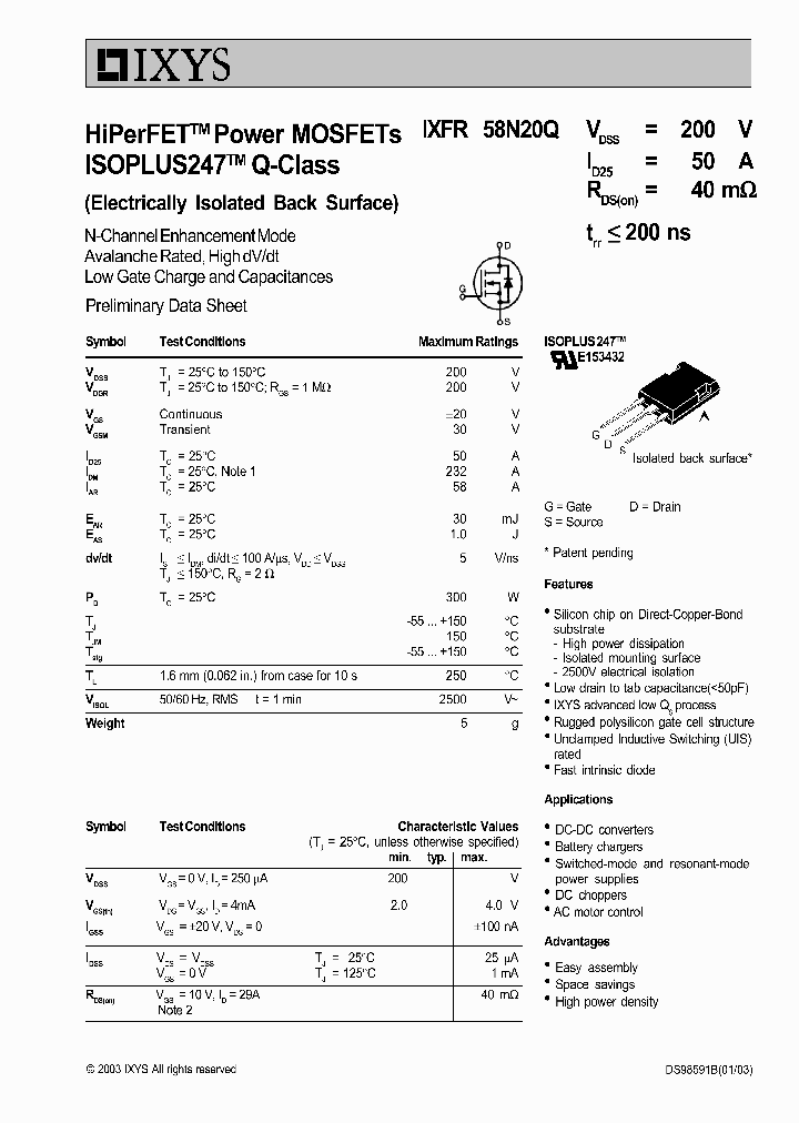 IXFR58N20Q_4674344.PDF Datasheet
