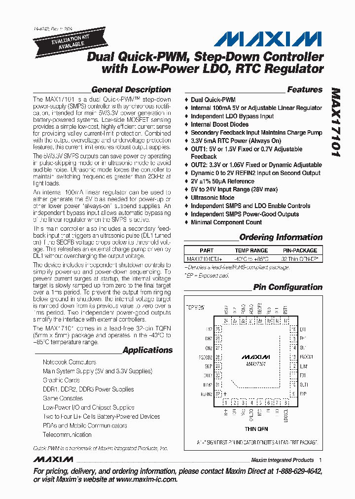 MAX17101_4677544.PDF Datasheet