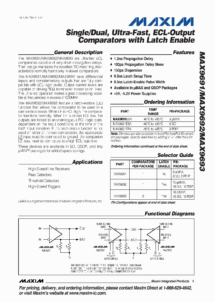 MAX969112_4678130.PDF Datasheet