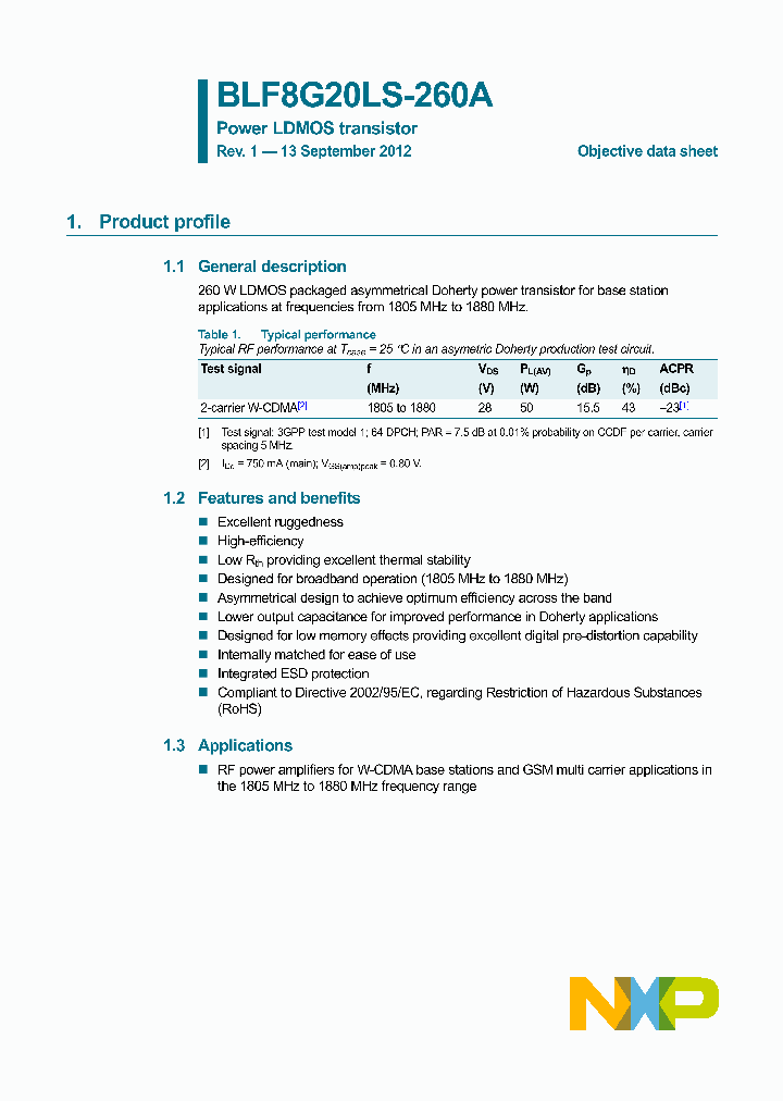 BLF8G20LS-260A_4681437.PDF Datasheet