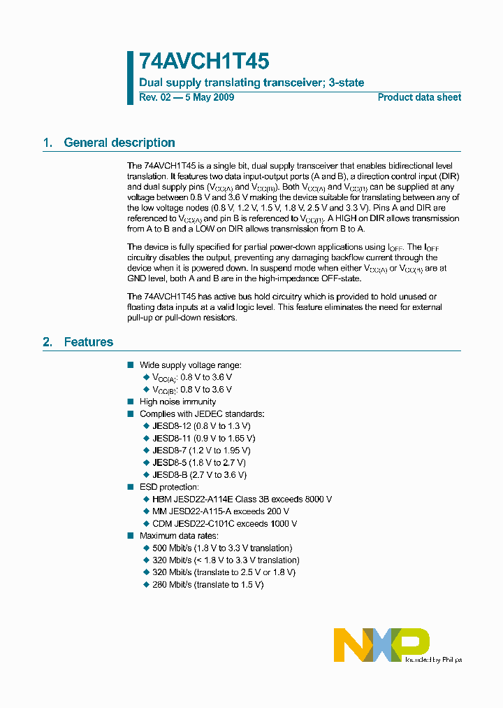 74AVCH1T4509_4679781.PDF Datasheet