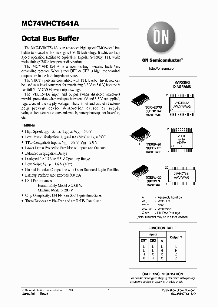 MC74VHCT541A11_4681116.PDF Datasheet