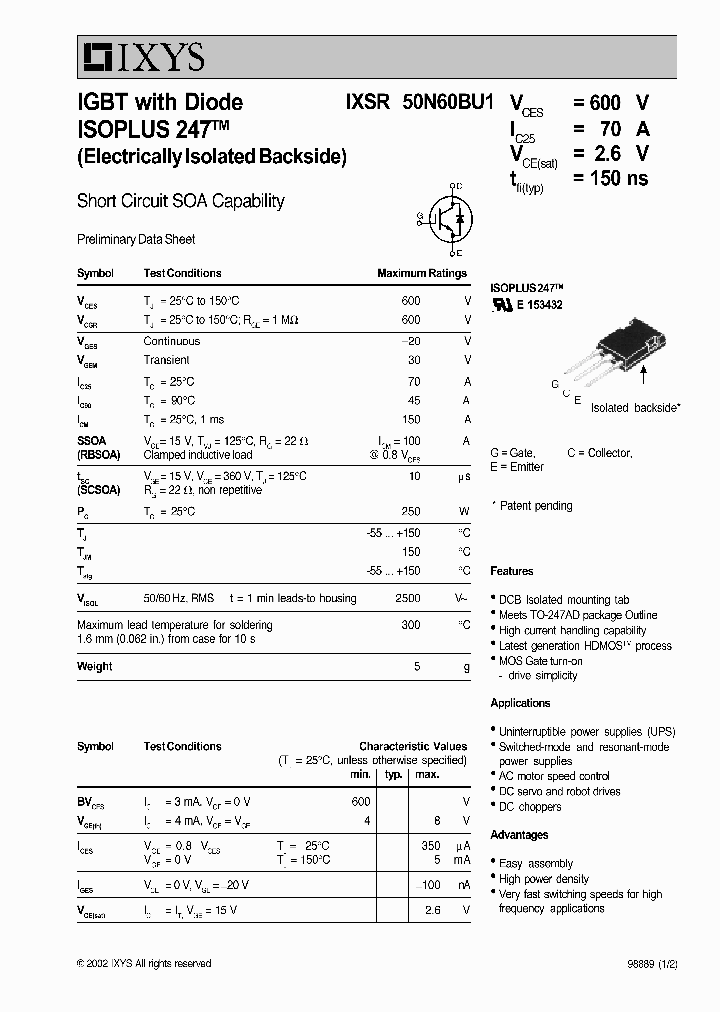 IXSR50N60BU1_4681875.PDF Datasheet