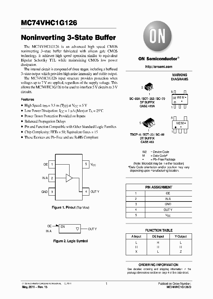 MC74VHC1G12611_4682630.PDF Datasheet